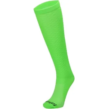 Pánské ponožky Kompresní podkolenky Fitforce COMPRESS 35-38 Zelená, Černá