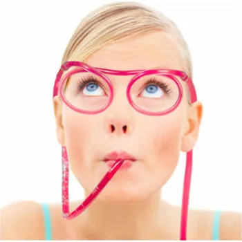 Party nádobí Brčkové brýle