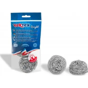 Drátěnka Vektex nerezová drátěnka Bright 2 ks