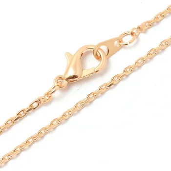 Náramek Crystal-ZONE Náramek Cube 17cm/1,5mm rose gold