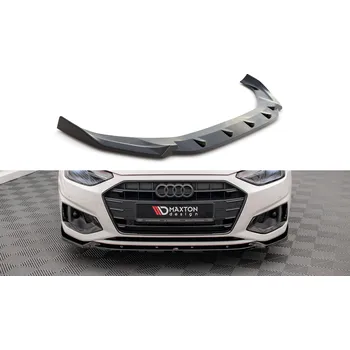 Karosérie Maxton Design spoiler pod přední nárazník pro Audi A4 B9 FL, plast ABS bez povrchové úpravy SLEVA 5%