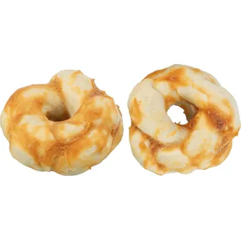 Pamlsek pro psa 12ks, ø cca 6,5cm, 510g Trixie Twists z kolagenu s kuřecím masem pro psy