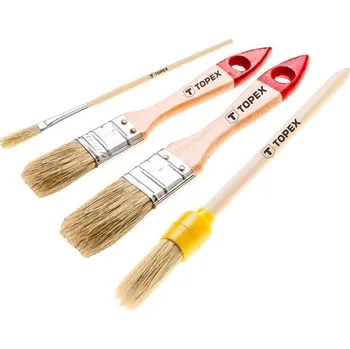 Nářadí pro automobil Sada štetců, 4ks TOPEX