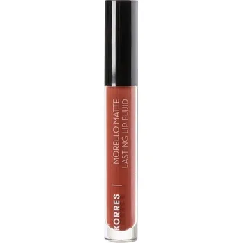 Rtěnka Korres Make-up RtyMorelloMatný trvanlivý fluid na rty Red Clay 3,4 ml ()