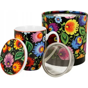 Hrnek Duo Etnic porcelánový 380 ml