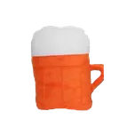 Relaxační polštář pivo - oranžový