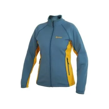 Dámská mikina WARMPEACE DRIGGS LADY shadow blue/gold L; Modrá bunda + DÁREK DLE VÝBĚRU!