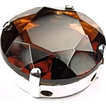 Korálek CZ Kámen v kaplíku topaz