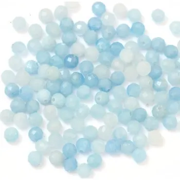 Korálek Akvamarín 3mm broušený (1ks)