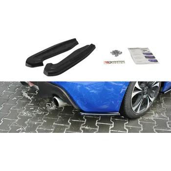 Tuning Maxton Design boční difuzory pod zadní nárazník ver.1 pro Subaru BRZ Mk1 Facelift, plast ABS bez povrchové úpravy SLEVA 5%