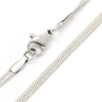 Řetízek Crystal-ZONE Řetízek SNAKE FLAT 2/1mm/45cm chirurgická ocel