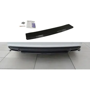 Auto-moto Maxton Design středový spoiler zadního nárazníku pro Audi A6 C7 FL Facelift, plast ABS bez povrchové úpravy SLEVA 5%