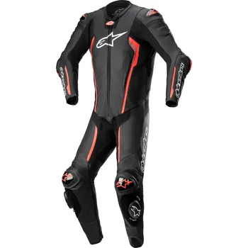 Moto kombinéza ALPINESTARS kombinéza MISSILE V2 TECH-AIR 1-dílná black/fluo red - 54