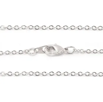 Řetízek Crystal-ZONE Řetízek RING 1,5mm/45cm rhodium