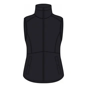 Dámská vesta Johaug Johaug Fusion Pile Vest Black