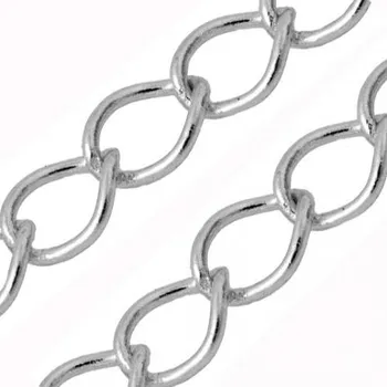 Řetízek Crystal-ZONE Řetízek adjusta platina