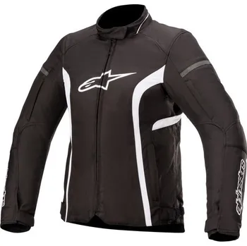 Moto bunda ALPINESTARS bunda STELLA T-KIRA WATERPROOF dámská černá/bílá 2024 - M