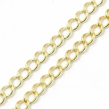 Řetízek Crystal-ZONE Řetízek adjusta 2,5/3mm gold plating 24kt