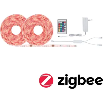 LED osvětlení PAULMANN SimpLED LED Strip Smart Home Zigbee RGB kompletní sada 10m 26W 30LEDs/m RGB 36VA - PAULMANN P 70535