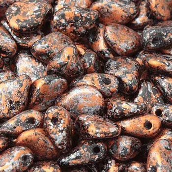 Korálek Preciosa Pip™ 5/7mm Mramor Cooper