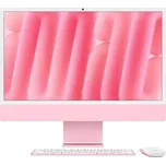 Apple iMac 24" M4 (2024) 8CPU / 8GPU / 16GB / 256GB / CZ / Růžový