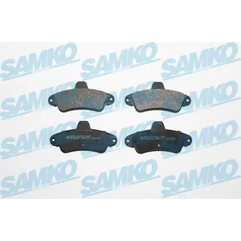 Brzdová destička Sada brzdových destiček, kotoučová brzda SAMKO 5SP714