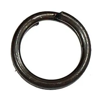 Materiál na výrobu šperku CZ Dvoukroužek 5mm černá