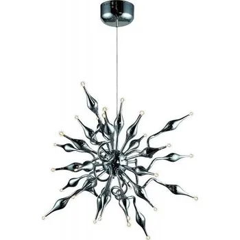 AZZARDO Závěsné svítidlo Pipes 0x G4 20W bez zdroje 12V 80cm IP20, chromové - AZZARDO AZZ AZ0040