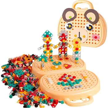 ostatní stavebnice Kočička vzdělávací stavebnice 203 dílků