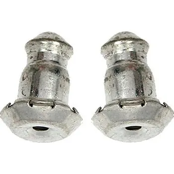 Materiál na výrobu šperku CZ Náušnicová zarážka 7/5mm Platina