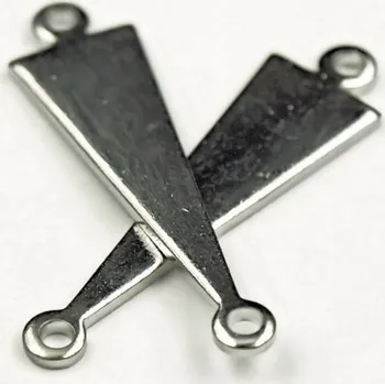 Materiál na výrobu šperku CZ Vodič 20mm platina