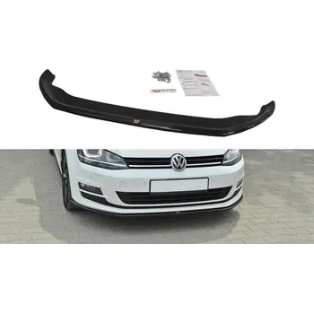 Nárazník Maxton Design spoiler pod přední nárazník pro Volkswagen Golf Mk7, plast ABS bez povrchové úpravy SLEVA 5%