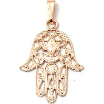 Přívěsek Crystal-ZONE Přívěsek Ruka Fatima 25/20mm rose gold