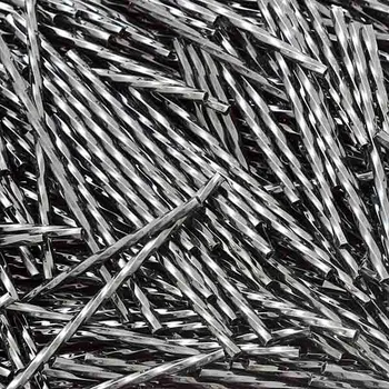 Korálek Preciosa Preciosa® Rokajl tyčinky kroucené 60mm černá (23980)