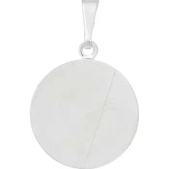 Přívěsek Crystal-ZONE Přívěsek ploška Kruh 20mm platina