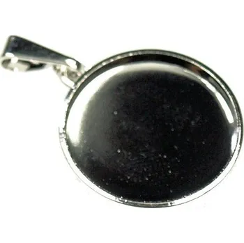 Přívěsek Crystal-ZONE Přívěšek crystalROCKS kruh 15mm rhodium