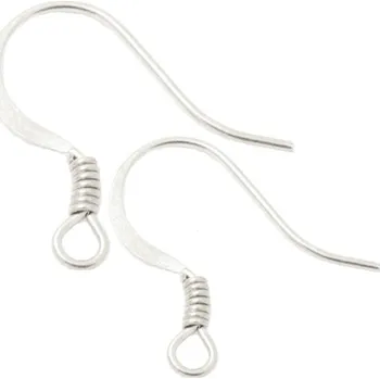 CZ Náušnicový Fisch háček 18mm stříbro