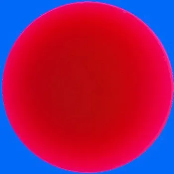 Korálek CZ Kabošon VELLUTO kruh 18mm UV hyacinth