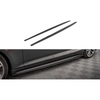 Tuning Maxton Design "Street Pro" difuzory pod boční prahy pro Audi A5 F5, plast ABS bez povrchové úpravy, S-Line Sportback SLEVA 5%