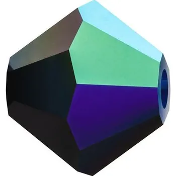 Korálek Preciosa MC sluníčko 4mm jet AB