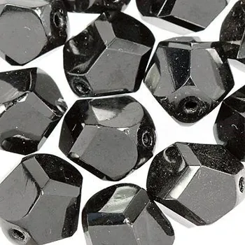 Korálek CZ Korálek broušený BRAMBORA 12/10mm černá