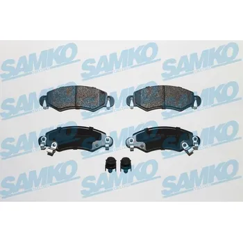Brzdová destička Sada brzdových destiček, kotoučová brzda SAMKO 5SP777