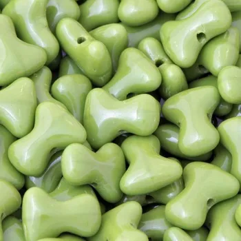 Korálek Preciosa Tee™ 8mm olivine opaque