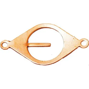 Materiál na výrobu šperku CZ Vodič 19/10mm Rose Gold