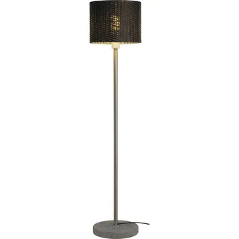 Venkovní osvětlení SLV - BIG WHITE Stojací lampa ADEGAN MANILA SL PE ratan antracit + SST 304 + žula G654, E27, max. 15W - BIG WHITE (SLV) LA 1002494
