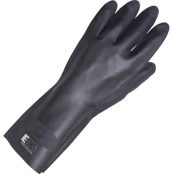 Pracovní rukavice Ochranné pracovní rukavice EDIS NEO-BLACK NEOPRÉN - černá * Barva: Černá, Velikost rukavic: 8