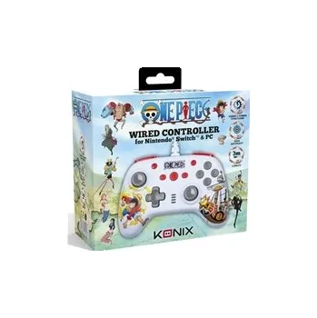 Gamepad Ovladač Konix One Piece White (SWITCH/PC)