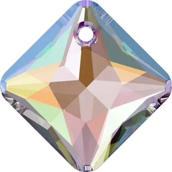 Módní doplněk Swarovski Swarovski® Crystals Princess Cut 6431 16mm Crystal AB