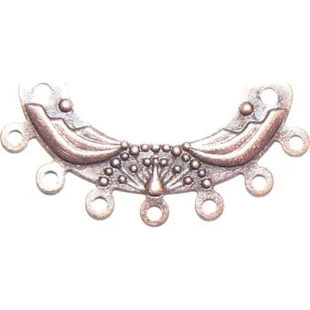 Věšák CZ Ozdobné ramínko měsíc stará měď