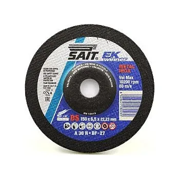 Brusný kotouč SAIT Brusný kotouč 150x6,5x22,23 DS A36N EK WINNER vypouklý
